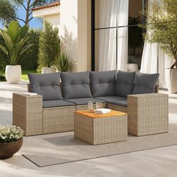 Elevate Your Outdoor Space with 5 Piece Sofa Set