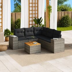 Enhance Your Outdoor Living with a 6-Piece Sofa Set