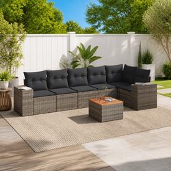 Enhance Your Outdoor Space with a 7 Piece Garden Sofa Set