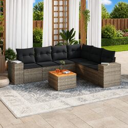 Enhance Your Outdoor Space with 7 Piece Sofa Set