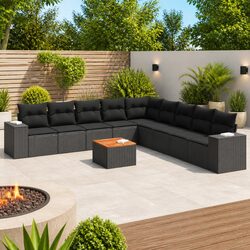 Transform Your Outdoor Space with a 10-Piece Sofa Set