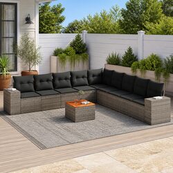 Enhance Your Outdoor Space with a 10 Piece Sofa Set