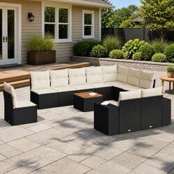 Enhance Your Outdoor Space with a Versatile 11 Piece Sofa Set