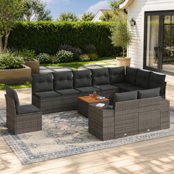 Elevate Your Outdoor Space with this 11 Piece Sofa Set