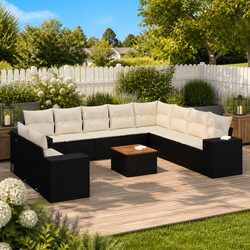 Outdoor 11 Piece Garden Sofa Set to Enhance Your Space