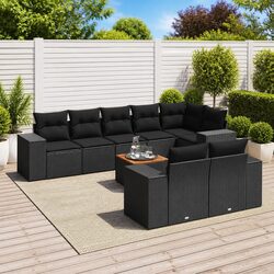 Transform Your Outdoor Space with 9-Piece Sofa Set
