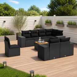 Transform Your Outdoor Space with a 9 Piece Garden Sofa Set