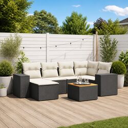 Enhance Your Outdoor Space with 7 Piece Garden Sofa Set