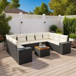 Inviting 10 Piece Outdoor Sofa Set for Your Patio
