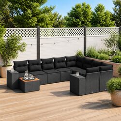Elevate Your Outdoor Space with This 10 Piece Sofa Set