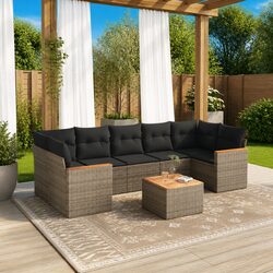 Create Your Outdoor Retreat with This 8-Piece Sofa Set