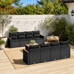 Enhance Your Outdoor Space with This 9-Piece Sofa Set