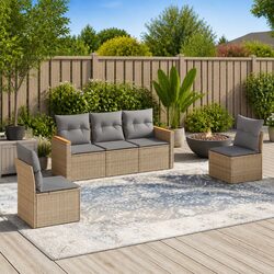 Enhance Your Outdoor Space with a 5 Piece Sofa Set
