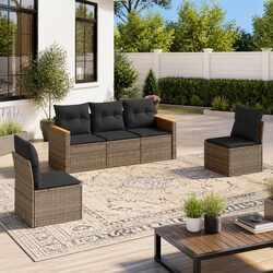 Enhance Your Outdoor Space with a Grey Sofa Set