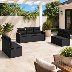 Transform Your Outdoor Space with This 7 Piece Sofa Set
