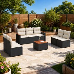 Transform Your Outdoor Space with an 8-Piece Sofa Set