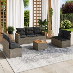 Enhance Your Outdoor Living with 8 Piece Garden Sofa Set