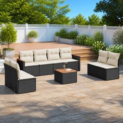 Outdoor 9 Piece Garden Sofa Set for Your Dream Space