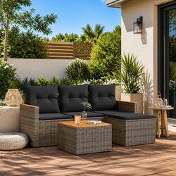 Enhance Your Outdoor Space with a 5 Piece Sofa Set