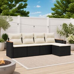 Enhance Your Outdoor Space with 5-Piece Sofa Set