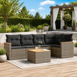 Upgrade Your Outdoor Space with 6-Piece Sofa Set