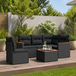Transform Your Space with 6-Piece Garden Sofa Set