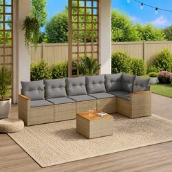 Enhance Your Outdoor Space with 7 Piece Garden Sofa Set