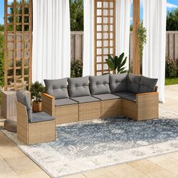 Enhance Your Outdoor Space with a 6-Piece Sofa Set