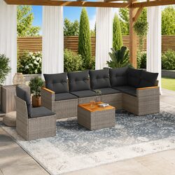 Transform Your Outdoor Space with a 7-Piece Sofa Set