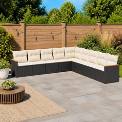 Stylish 9 Piece Outdoor Sofa Set for a Cozy Patio