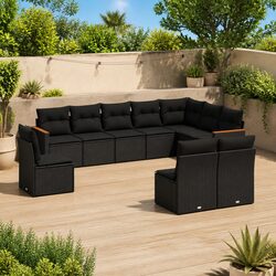 Create Your Ideal Outdoor Space with 10-Piece Sofa Set