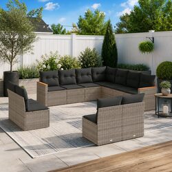 Elevate Your Outdoor Living with 11 Piece Sofa Set