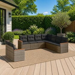 Elevate Your Outdoor Space with a 9 Piece Sofa Set