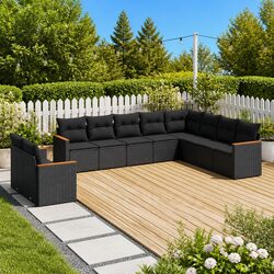 Transform Your Outdoor Space with This 10-Piece Sofa Set