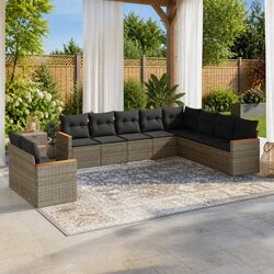 Enhance Your Outdoor Space with a 10-Piece Sofa Set
