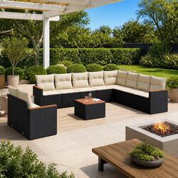 Enhance Your Outdoor Space with This 11-Piece Sofa Set