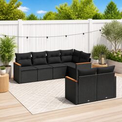 Transform Your Outdoor Space with 7-Piece Sofa Set