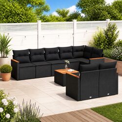 Transform Your Patio with This 9-Piece Sofa Set