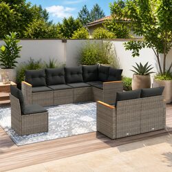 Enhance Your Outdoor Space with This 8-Piece Sofa Set