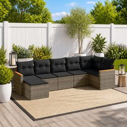 Enhance Your Outdoor Space with a 7 Piece Sofa Set