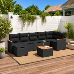 Elevate Your Outdoor Space with 8 Piece Sofa Set