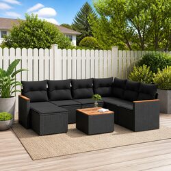 Elevate Your Outdoor Space with 8 Piece Sofa Set