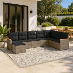 Transform Your Outdoor Space with This 8-Piece Sofa Set