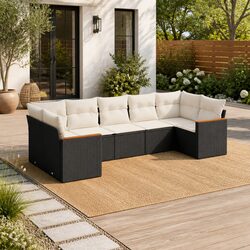 Enhance Your Outdoor Living with 7 Piece Sofa Set