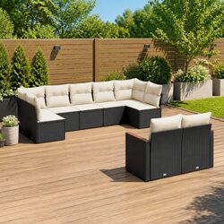 Transform Your Patio with This 9-Piece Sofa Set
