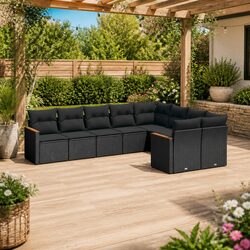 Transform Your Patio with a 9 Piece Garden Sofa Set