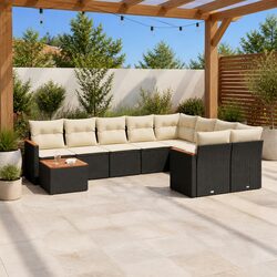 Transform Your Outdoor Area with this 10-Piece Sofa Set