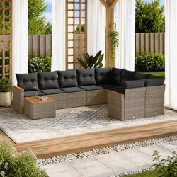Enhance Your Outdoor Space with 10 Piece Sofa Set