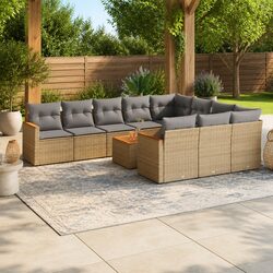 Enhance Your Outdoor Living with an 11-Piece Garden Sofa Set