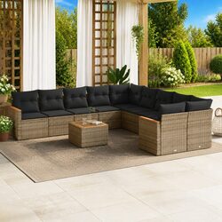 Transform Your Outdoor Space with 11 Piece Sofa Set